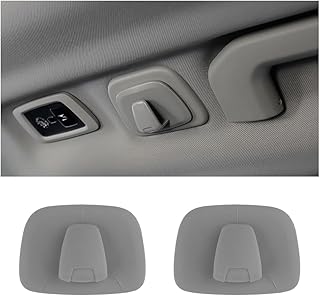 2PCS Roof Car Hooks,Car Hooks for Purses and Bags Compatible with Volvo XC40 XC60 XC90 S60 S90 V60 V90,Car Essentials Coat Hooks for Hanging Clothes Bags (Grey/2pcs)